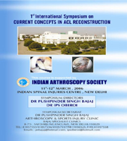 1st International Symposium on Current Concepts of ACL Reconstruction 2006